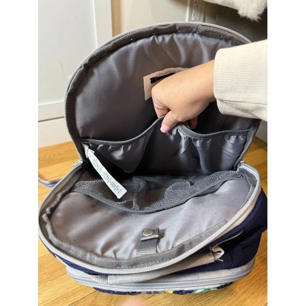 Pottery Barn Kids Mackenzie Navy Solar System Glow-in-the-Dark Backpack Space